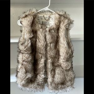 BB Dakota Faux Fur Vest